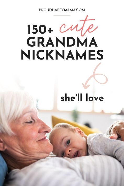 Grandparents Names Ideas, Grandma Names Ideas, Cute Names For Grandma, Unique Grandma Names, Grandmother Names Ideas, Grandmother Names Unique, Grandma Names First Time, Contact Names For Grandma, Cool Grandma Names