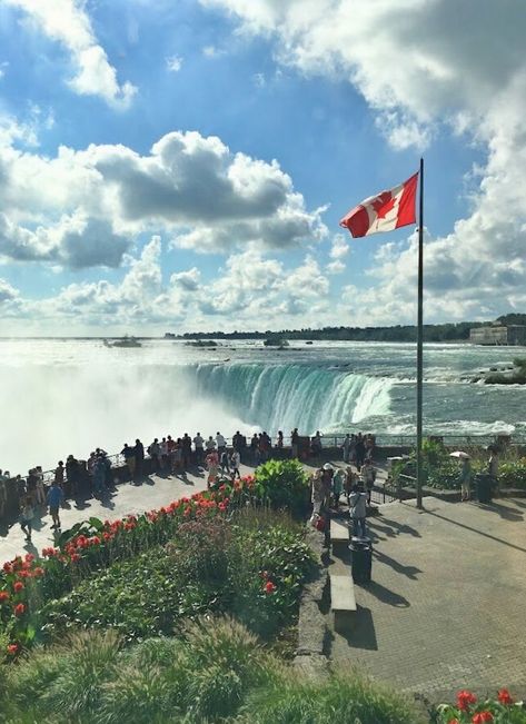 Niagara Falls Canada Side, Canada Pics Beautiful Places, 2 Kings 20:5 Wallpaper Aesthetic, Niagara Falls Canada Aesthetic, Canada Astethic, Canada Beautiful Places, Niagra Falls Ontario Canada, Niagara Falls Aesthetic, Canada Vibes