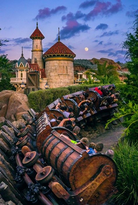 Seven Dwarfs Mine Train at Magic Kingdom. Disney World rides Rides At Disney World, Disney World Aesthetic, Magic Kingdom Rides, Disney World Attractions, Seven Dwarfs Mine Train, Walt Disney World Orlando, Disney World Rides, Disney World Pictures, Disney World Orlando