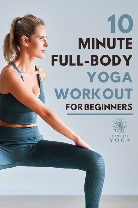 This 10-minute full body yoga workout, it is great for beginners who have just started doing yoga from home. Yoga Workout Video, Chair Yoga For Beginners, Yoga Workout For Beginners, 10 Minute Yoga, Full Body Yoga Workout, Full Body Yoga, Quick Full Body, Yoga Workout Routine, Yoga Routine For Beginners