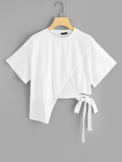 Áo Blu, Shirt Makeover, Fancy Shirt, Trendy Hoodies, Fashion Tops Blouse, Trendy Fashion Tops, Crop Top Outfits, New Clothes, Girls Fashion Clothes