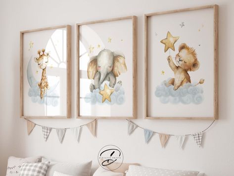 Teddy Bear Nursery Art, Teddy Bear Nursery Decor, Teddy Bear Nursery, Blue Nursery Decor, Bear Nursery Decor, Safari Nursery Prints, Baby Poster, Bear Wall Art, Safari Nursery Decor