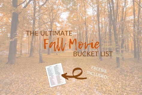 Fall Movie Bucket List: 17 Movies to Watch This Fall Movie Bucket List, The Fall Movie, Fall Movie, Mystic Pizza, Football Movies, Remember The Titans, The Blind Side, October Sky, Silver Linings Playbook