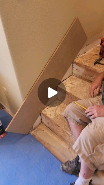 Trimming Stair Skirt, Subfloor Stairs, Stairs Skirting Board, Baseboards On Stairs, Stair Ledge Ideas, Stairs Skirting Ideas, Stair Cladding Ideas, Skirtboard For Stairs, Sunken Living Room Stairs