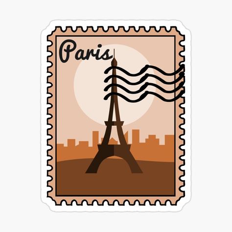 Paris Stamp, France Stamp, Eiffel Tower France, Stamp Postage, Post Sticker, Amazing Christmas Gifts, Post Stamp, Paris Eiffel Tower, Eiffel Tower