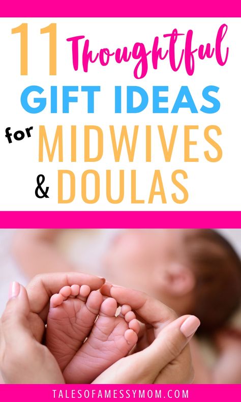 11 thoughtful gift ideas for midwives and doulas. Find the perfect thank you midwife gift or thank you doula basket with these homemade, DIY, and funny presents. #giftideas #midwife #doula #giftguide Valentines Day First Birthday, Stocking Stuffers For Babies, First Birthday Gift Ideas, Holistic Pregnancy, Thank You Baskets, Tips For Pregnancy, Doula Gifts, Birth Prep, Doula Business