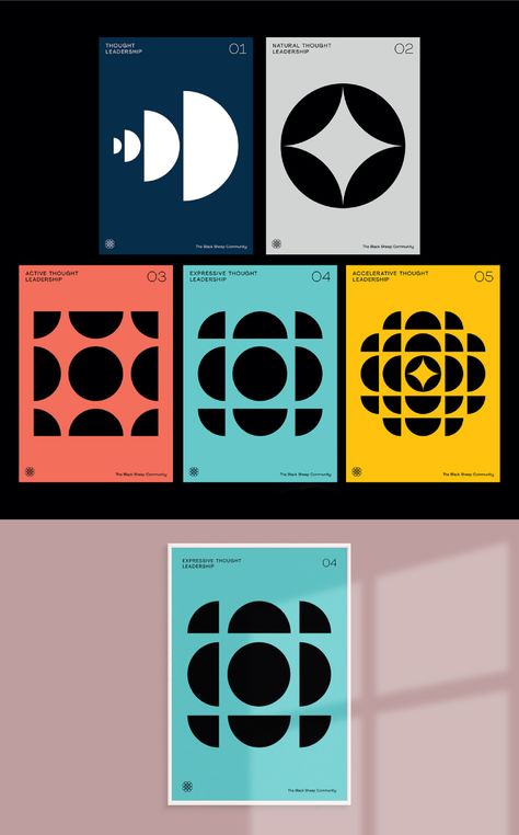 The Black Sheep Community - Identity Design by Studio Carreras Grow Graphic Design, Design Studio Brand Identity, Community Graphic Design, Community Graphic, Culture Branding, Circle Branding, Community Logo Design, Community Branding, Outlet Village