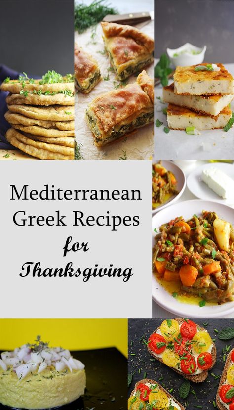 Mediterranean Thanksgiving, Greek Side Dishes, Food Mediterranean, Delicious Healthy Food, Recipes Greek, Greek Recipes Authentic, Recipes For Thanksgiving, Greek Appetizers, Recipe For 2