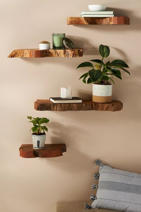 Takara Live-Edge Shelf | Anthropologie