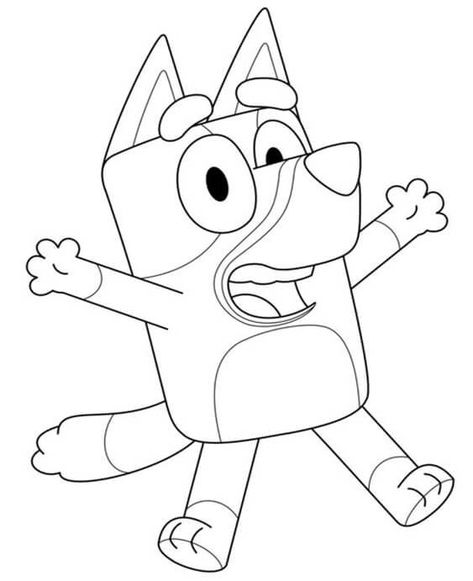 Bluey Coloring Pages, Printable Bluey, Bluey Halloween, Bluey Characters, Birth Colors, Rainbow Canvas, Coloring Supplies, Coloring Page Ideas, Cartoon Coloring Pages