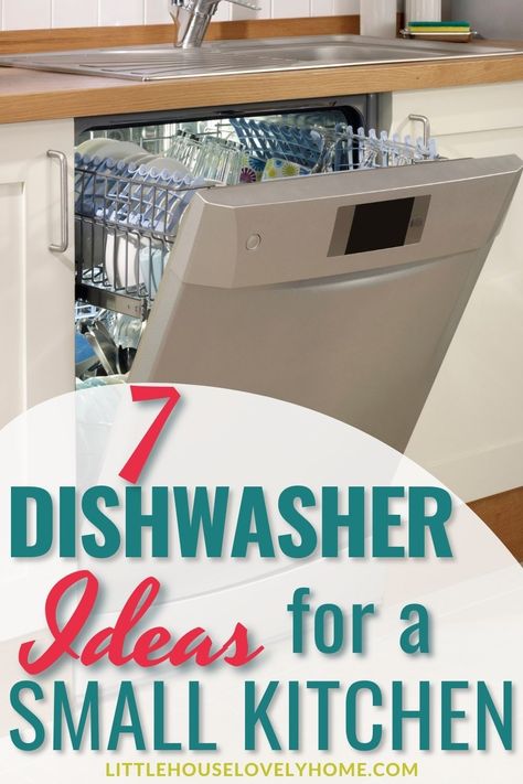 Under Sink Dishwasher, Appliance Organization, Appliances Organization, Ideas For A Small Kitchen, Kitchen Island With Sink And Dishwasher, Dishwasher Ideas, Kitchen Appliances Layout, Small Kitchen Set, Dishwasher Cabinet