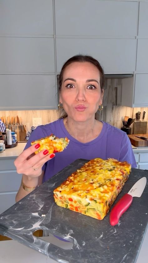 Stella Drivas 🇬🇷🇺🇸 (@hungry.happens) • Instagram photos and videos Stella Drivas, Veggie Loaf, Egg Loaf, Hungry Happens, Healthy Body Images, Lemon Potatoes, One Pan Meals, Greek Recipes, Breakfast Recipes