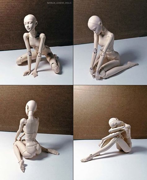 3d Cnc, Art Dolls Handmade, Poses References, Anime Dolls, Clay Dolls, Jan 20, Art Poses, Anime Poses Reference, Drawing Poses