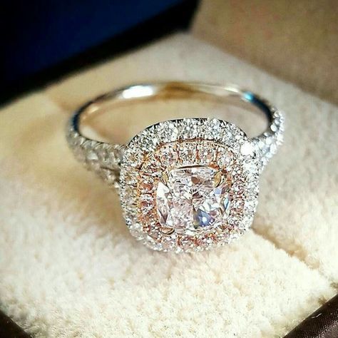 Weddings Ring, Pink Diamonds Engagement, Pink Diamond Engagement Ring, Stunning Engagement Ring, Dream Engagement, Dream Engagement Rings, Halo Engagement Rings, Bling Rings, Pretty Rings