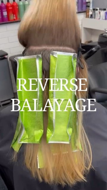 Adding Brown Back To Blonde Hair, Upside Down Balayage, Balayage From Roots, Backwards Balayage Blonde Hair, First Balayage Session, Adding Dark To Blonde Hair Highlights, Blonde Lived In Balayage, Reverse Balayage Video, From Blonde To Balayage