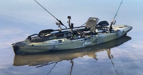 Inshore Kayak Setup Kayak Fishing Setup, Kayak Fishing Diy, Fishing Kayaks, Kayak Fishing Tips, Angler Kayak, Kayak Fishing Gear, Kayak Boats, Kayaking Gear, Kayak Accessories