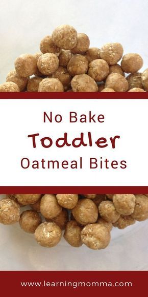 Toddler Oatmeal, Toddler Picky Eater, Oatmeal Bites, Healthy Kid Friendly Meals, Easy Toddler Meals, Picky Toddler, Healthy Toddler Meals, Baby Snacks, Homemade Baby Foods