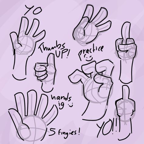 Heart Hands Drawing Reference, Hand Arm Drawing, How To Draw Thumbs, Hand Reference Poses, Hands Art Tutorial, How To Draw Hands Tutorials, Chibi Hand Poses, Hand On Face Reference, Hands Tutorial