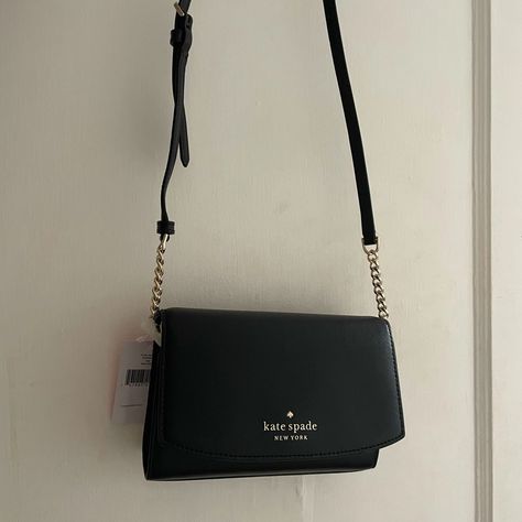 “Staci” Model, Kate Spade, Small Flap Crossbody Style Never Used (Was A Gift), Tags Still On And Original Wrap Inside Kate Spade Shoulder Bag, Convertible Crossbody Bag, Brown Crossbody Bag, Blue Purse, Brown Crossbody, Black Purse, Kate Spade Purse, Kate Spade Handbags, Black Purses