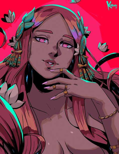 Koyorin 🍎 on Twitter: "All of my #Hades fanart from last month! // #HadesGame… " Fem Hades, Aphrodite Hades, Hades Art, Aphrodite Art, Hades Greek Mythology, Greek Goddess Art, Son Of Hades, Aphrodite Goddess, Greek Mythology Art