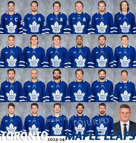 Toronto Maple Leafs || 2023-24 NHL Season Nhl Hockey Teams, Mitch Marner, Toronto Maple Leafs Hockey, Maple Leafs Hockey, Crochet Cat Hat, Ice Hockey Players, Hockey Life, Hockey Team, Toronto Maple