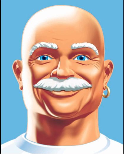 Mr Clean Mustache Alpha Males, Mr Clean, Drag King, Pop Hits, Google Play Music, Bald Men, Cool Hats, Michael Jackson, Carnival Face Paint