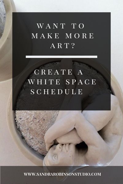 If you want to Make More Art, create a White Space Schedule. Here's how to go about it. #srstudio #art # fulltimeartist #makeart Artist Schedule, Art Schedule, How To Paint Behind A Toilet, Evening Routines, Starting An Etsy Business, Art Studio Organization, Art Biz, Ceramic Artwork, Artist Business