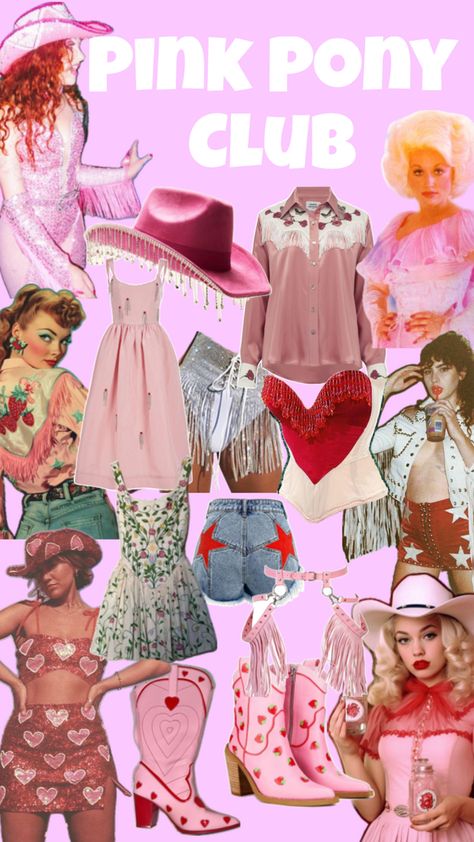 Chappell Roan Pink Pony Club Concert Outfit Ideas Pink, Club Concert Outfit, Pink Pony Club, Concert Outfit Ideas, Pony Club, Chappell Roan, Concert Outfit, Outfit Ideas, Concert