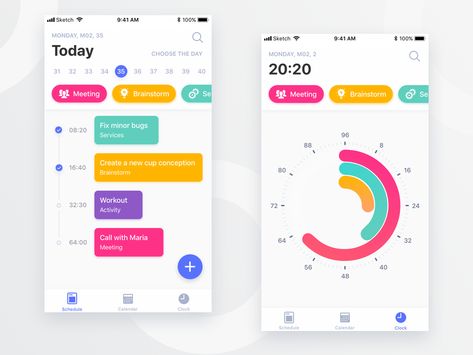 Best Schedule Apps, Schedule App Design, To Do List App, Schedule App, Application Ui Design, To Do App, Ui Design Mobile, Ux App Design, Scheduling App