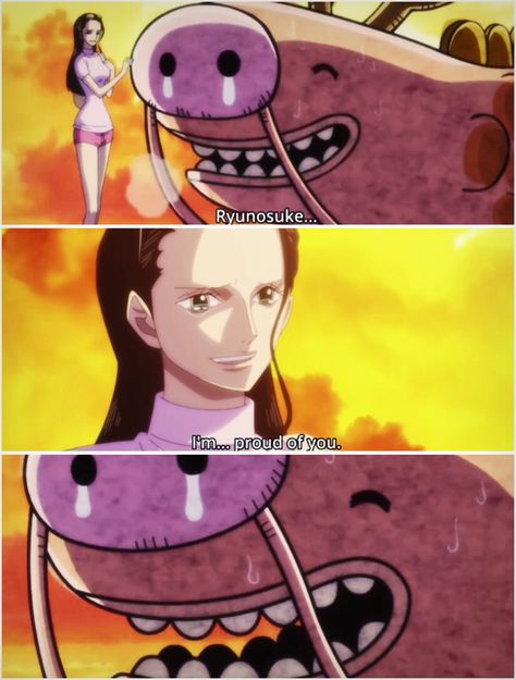 I BURST into a laughter reading the manga, and i once again BURST into laughter when the episode came out Ryunosuke One Piece, One Piece Robin, Nefertari Vivi, Watch One Piece, One Piece Tattoos, One Piece Meme, Naruto Sasuke Sakura, One Piece Funny, The Pirates