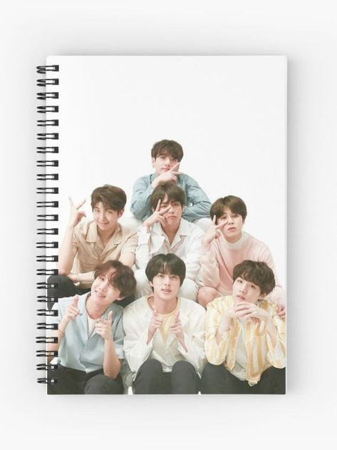 Bts Notebook, Bts School, Bts Design, Bts Bag, Bts Dispatch, Diy Bts, Bts Merchandise, Estilo Harajuku, Bts Clothing