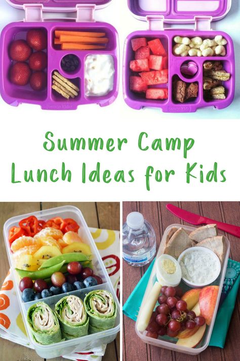 Summer Camp Lunch Ideas for Kids 0 kiddos heading off to camp? Snag these great tips for packing camp lunches!