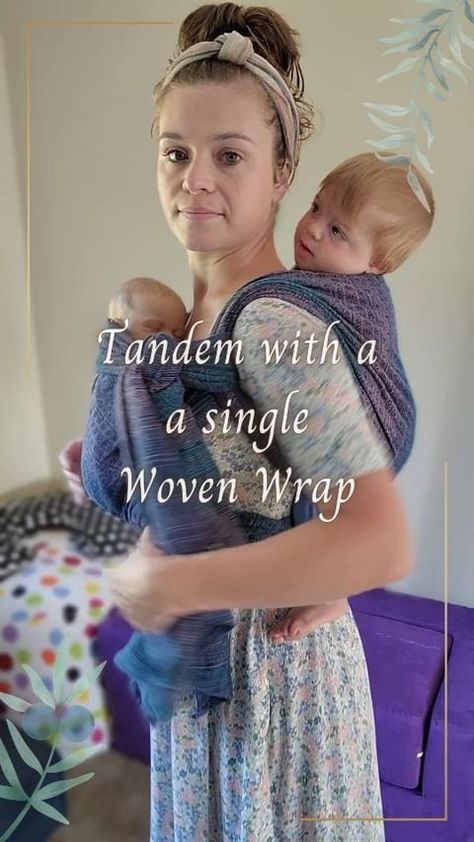 Tandem Babywearing, Newborn Moby Wrap Instructions, Newborn Carrier Wrap, Stretchy Wrap Babywearing, Woven Wrap Newborn Carry, Ring Sling Baby Carrier, Parenting Plan, Baby Pregnancy, Wrap Carrier