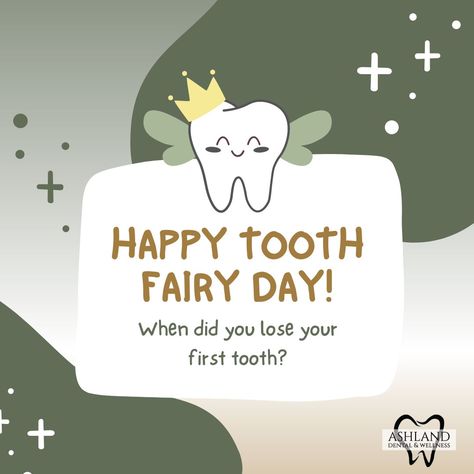 Happy Tooth Fairy Day! Let's reminisce about those childhood memories of wiggly teeth and magical surprises. When did you lose your first tooth? #ToothFairyDay #ToothFairy #ChildhoodMemories #chicagoheights #cosmeticdentist #emergencydentist #kidfriendly #perioprotect #illinoisdentist #preventativedentistry Teeth Fairy, Happy Tooth, Chicago Heights, Emergency Dentist, First Tooth, Tooth Fairy, Losing You, Kid Friendly, Childhood Memories