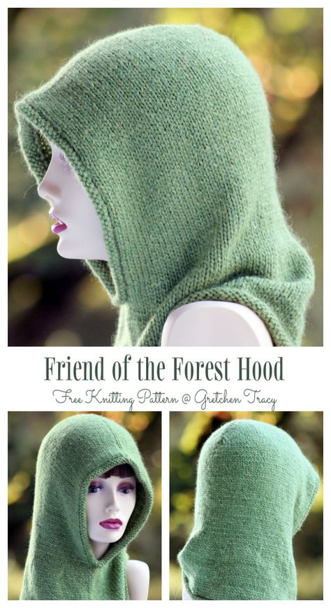 Knit Balaclava Hoodie Free Knitting Patterns - Knitting Pattern Knitted Hood Scarf Pattern Free, Knitting Pattern Balaclava, Hood Knitting Pattern Free, Knitting Balaclava Free Pattern, Knitting Inspo Easy, Balaclava Pattern Knitted, Free Snood Knitting Pattern, Diy Balaclava Free Pattern, Knit Hood Pattern