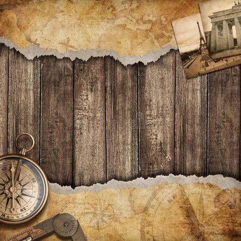 Old map background with compass. Adventure or discovery concept. royalty free stock photo Old Map Background, History Wallpaper, History Background, Background For Powerpoint Presentation, Dnd World Map, Old Paper Background, Vintage Paper Background, Background Powerpoint, Vintage Flowers Wallpaper