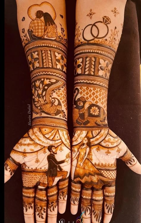 Engagement Mehndi Designs Back, Trending Mehendi Designs, Ring Mehndi Design, Trending Mehendi, Latest Mehndi Designs Wedding, Mehndi Designs Wedding, Engagement Mehendi, Cute Proposal, Mehandhi Designs