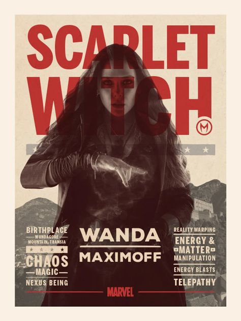 Scarlet Witch Comic, Chaos Magic, Marvel Wall, Marvel Posters, Witch Art, Marvel Wallpaper, Elizabeth Olsen, Scarlet Witch, Quote Posters