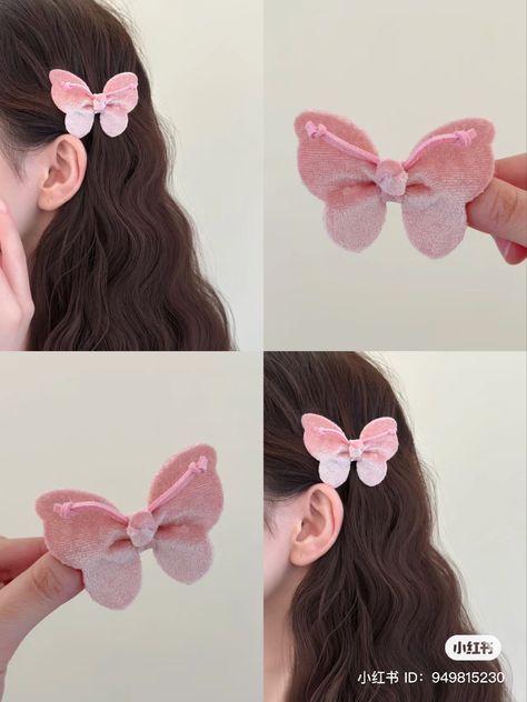 Homemade Headbands, Cool Hair Designs, Kawaii Hair Clips, Cute Suitcases, Hair Tie Accessories, Kawaii Hairstyles, Hair Accessories Collection, Hair Accessories Clips, Head Jewelry