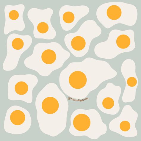 Pickleball Branding, Cute Simple Patterns, Motif Aesthetic, Astetic Wallpapers, Egg Aesthetic, Notion Pics, Egg Drawing, Tape Drawing, Photo Collage Board