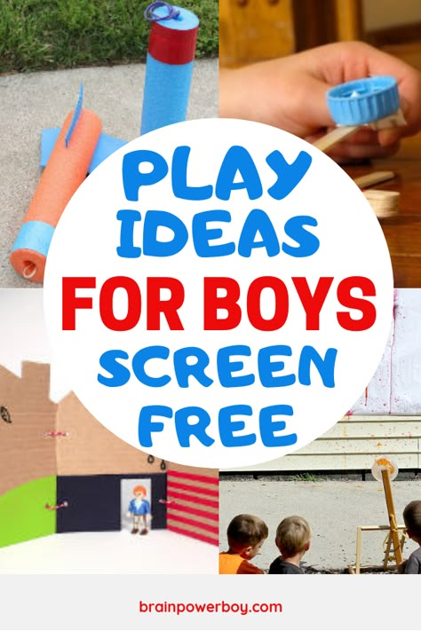 See over 50 fun ideas for unplugged play for boys. Get them off screens and doing things with their hands! They will actually love doing these ideas. We picked things that are very boy friendly and super fun!! Bee Art For Kids, Things To Do Camping, Summer Hacks, Childs Play, Activities For Boys, Screen Free Activities, Things To Do With Boys, Fun Activities To Do, Crafts For Boys