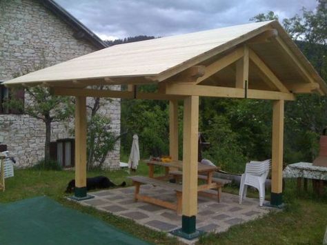 Do you want an oasis in your backyard? Here are 22 free DIY gazebo plans and some ideas to build the most beautiful gazebo. (PDFs and videos available) Diy Gazebo, Pergola Diy, Gazebo Plans, Deck Building, Wooden Gazebo, Building A Pergola, Backyard Gazebo, Backyard Pavilion, Wooden Pergola