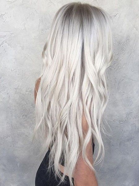 Hair Colour Ideas, Ice Blonde Hair, Platinum Blonde Hair Color, Silver Blonde Hair, Icy Blonde Hair, White Blonde Hair, Shadow Root, Silver Hair Color, Silver Blonde