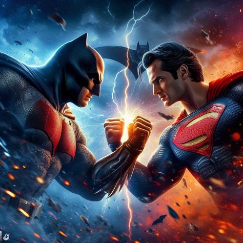 Batman vs Superman artwork Batman Vs Superman Wallpapers, Batman Superman Wallpaper, Batman V Superman Art, Batman Cake Ideas, Lil Mabu, Super Easy Halloween Costumes, Superman Vs Batman, Superman Characters, Superman And Lois Lane