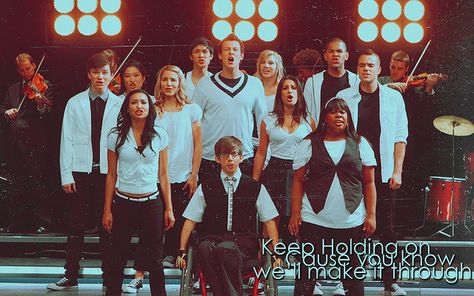 Glee Cast, Lea Michele, Cory Monteith, Easy French Twist, Glee Fashion, Quinn Fabray, Glee Club, Chris Colfer, Dianna Agron