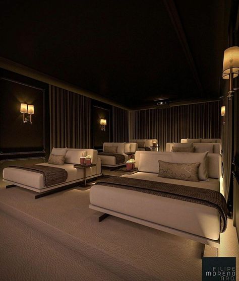 Small Cinema Room Ideas, Luxury Home Cinema Room, Small Home Theater Rooms, Cinema Room Design, Home Cinema Design, Small Theater Room, Small Home Theater, Theater Room Decor, Home Theater Room Design