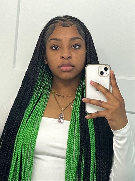 @: anayaajasmin Black Kids Braids Hairstyles, Cabello Afro Natural, Weave Hairstyles Braided, Kids Easter Hairstyles, Peekaboo Hair, Big Box Braids Hairstyles, Box Braids Hairstyles For Black Women, Cute Braided Hairstyles, Braided Cornrow Hairstyles