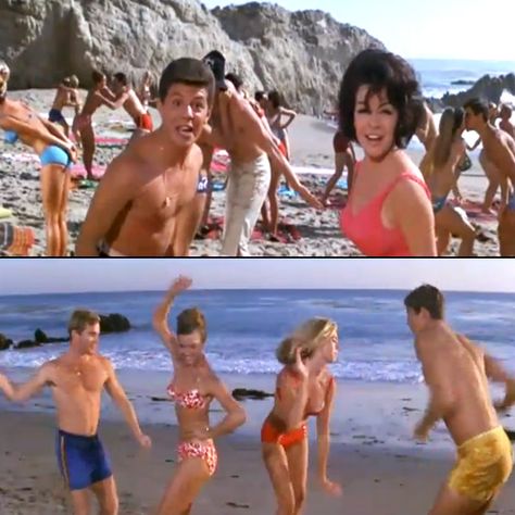 Beach Movies, Beach Rats, Ann Margaret, Beach Blanket Bingo, Movie Musicals, Frankie Avalon, Mod Art, Annette Funicello, Retro Revival