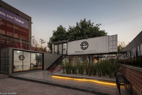 Shipping Container Office, Container Van, Shipping Container Architecture, Shipping Container Design, Container Restaurant, Container Cafe, Container Bar, Exhibition Room, Container Office