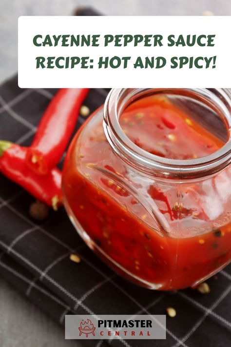 Turn up the heat with this 'Cayenne Pepper Sauce' recipe, a hot and spicy condiment that's perfect for adding a fiery touch to your dishes. Made with fresh cayenne peppers, vinegar, and garlic, this sauce packs a punch while being rich in flavor. Whether you're drizzling it over tacos, eggs, or using it as a marinade, this homemade hot sauce is a must-have for spice lovers and adventurous cooks. Mixed Pepper Hot Sauce, Cayenne Pepper Uses, Fresh Cayenne Pepper Uses, Green Cayenne Pepper Sauce, Cayenne Pepper Hot Sauce Recipe, Fresh Cayenne Pepper Recipes, Green Cayenne Pepper Recipes, Pepper Sauce Recipe Vinegar, Hot Sausage Recipes